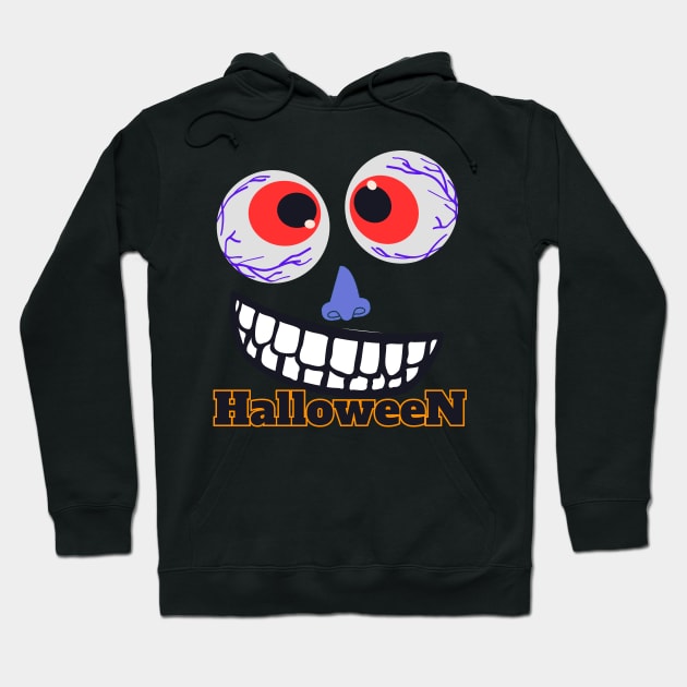 Funny halloween caracter Hoodie by Studio468